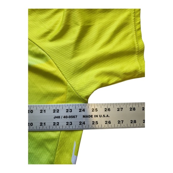 Sponeed Mens Cycling Jersey XXXL Green Black Short Sleeve Full Zip Breathable UV - Picture 4 of 16